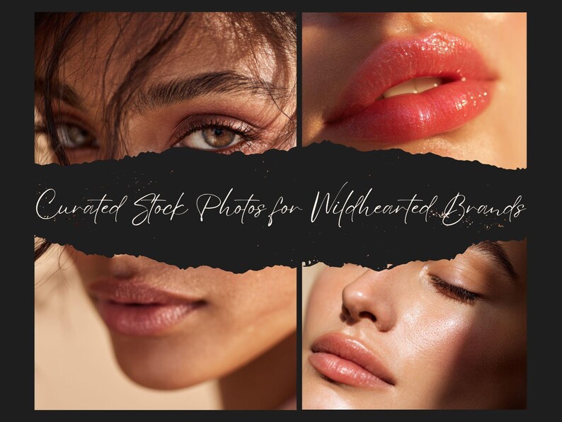 Natural Beauty Stock Photo Bundle: 50 Glowy Skincare & Makeup Images for Marketing (High-Resolution JPG) image 9