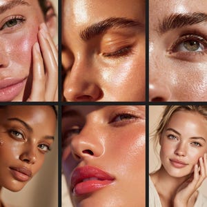 Natural Beauty Stock Photo Bundle: 50 Glowy Skincare & Makeup Images for Marketing (High-Resolution JPG) image 5