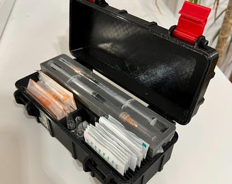 Travel container case transport case syringes TRT HRT testosterone testo box