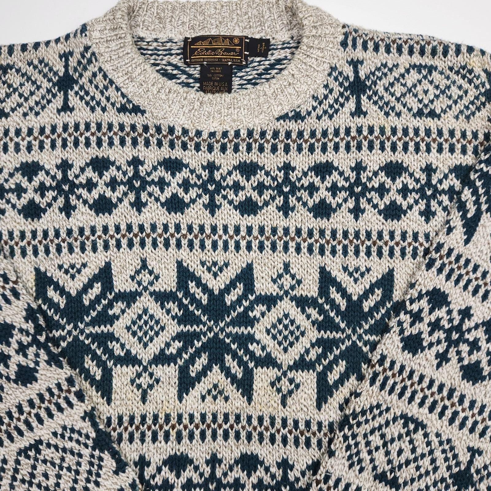 Eddie Bauer Vintage Sweater - Etsy Eddie Bauer Vintage Sweater - Etsy
