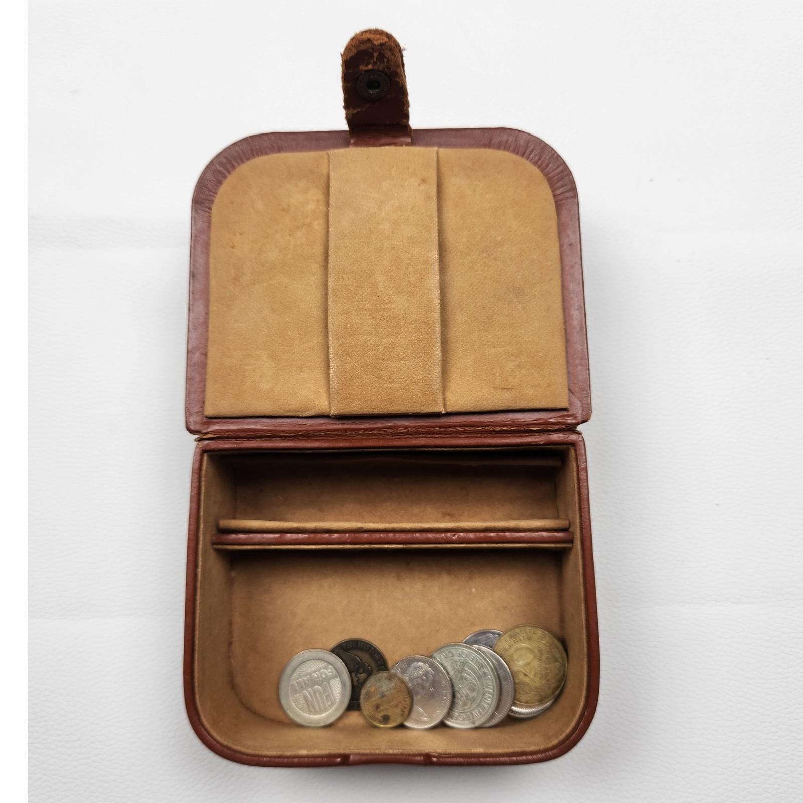 Antique leather coin purse - Etsy 日本
