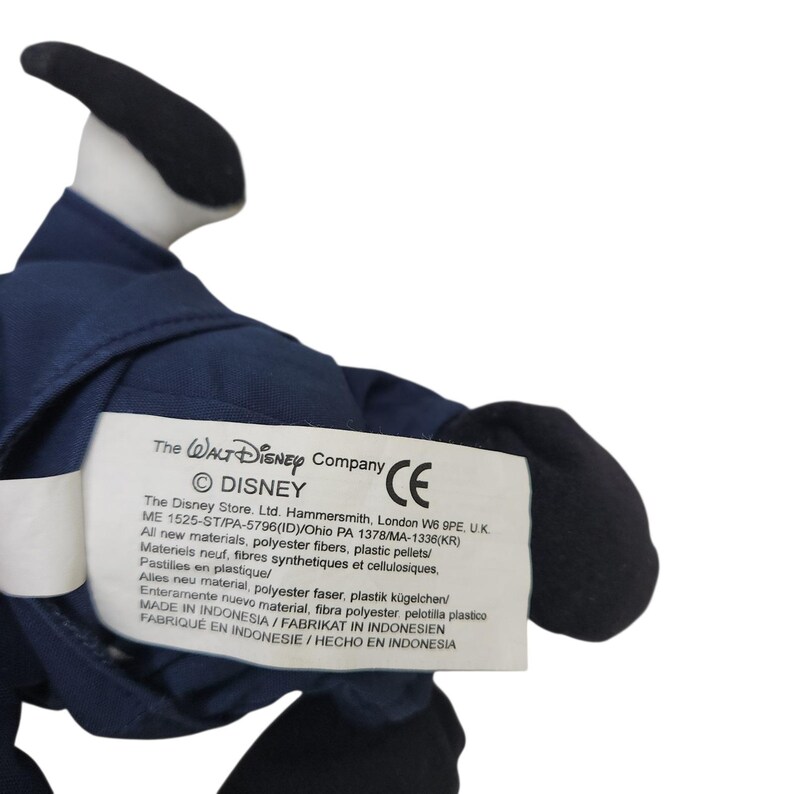 Vintage neue mit Etikett Disney Store Polizist Micky Maus Plüsch British Bobby 10 in Bild 5