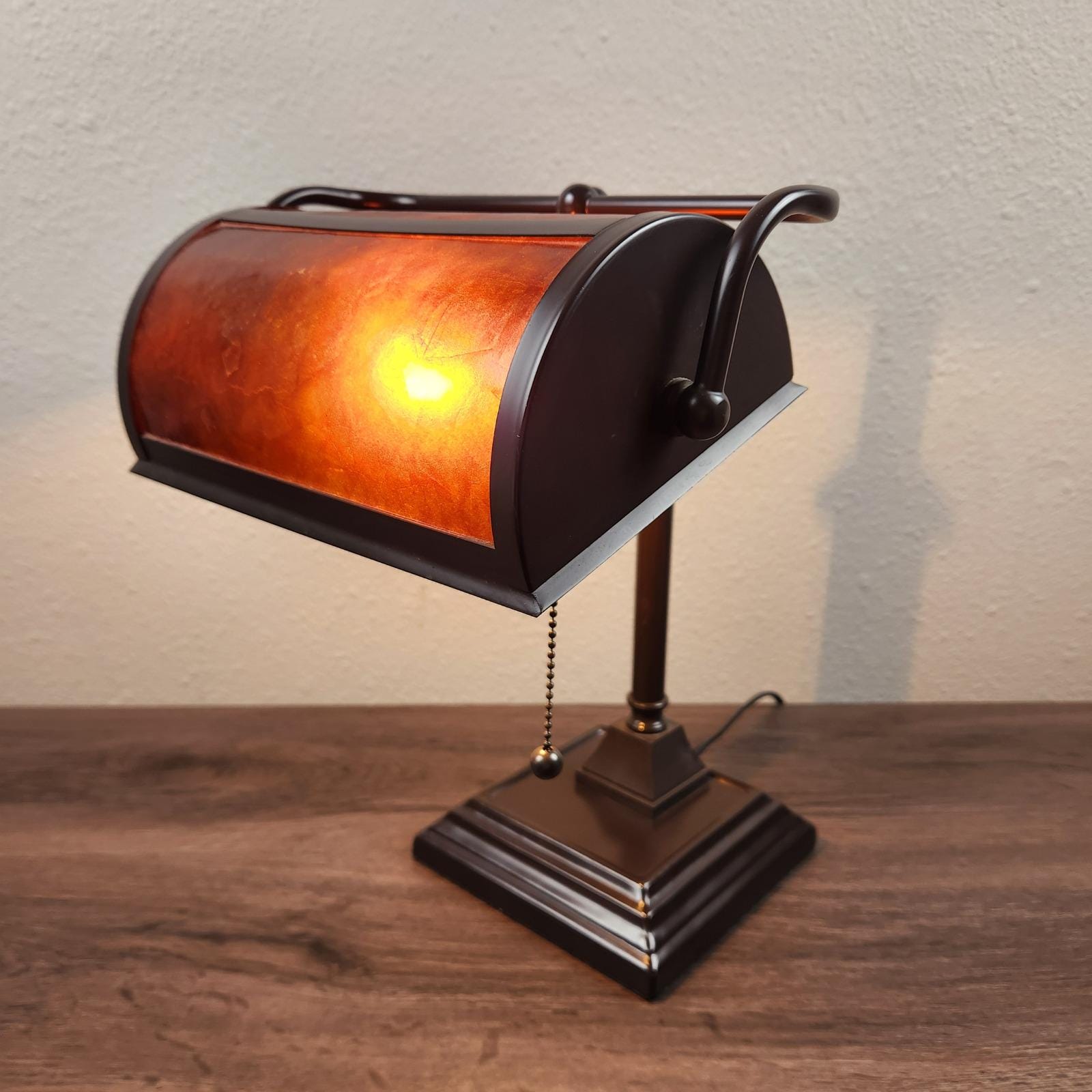 Vintage Bronze Lamp - Etsy