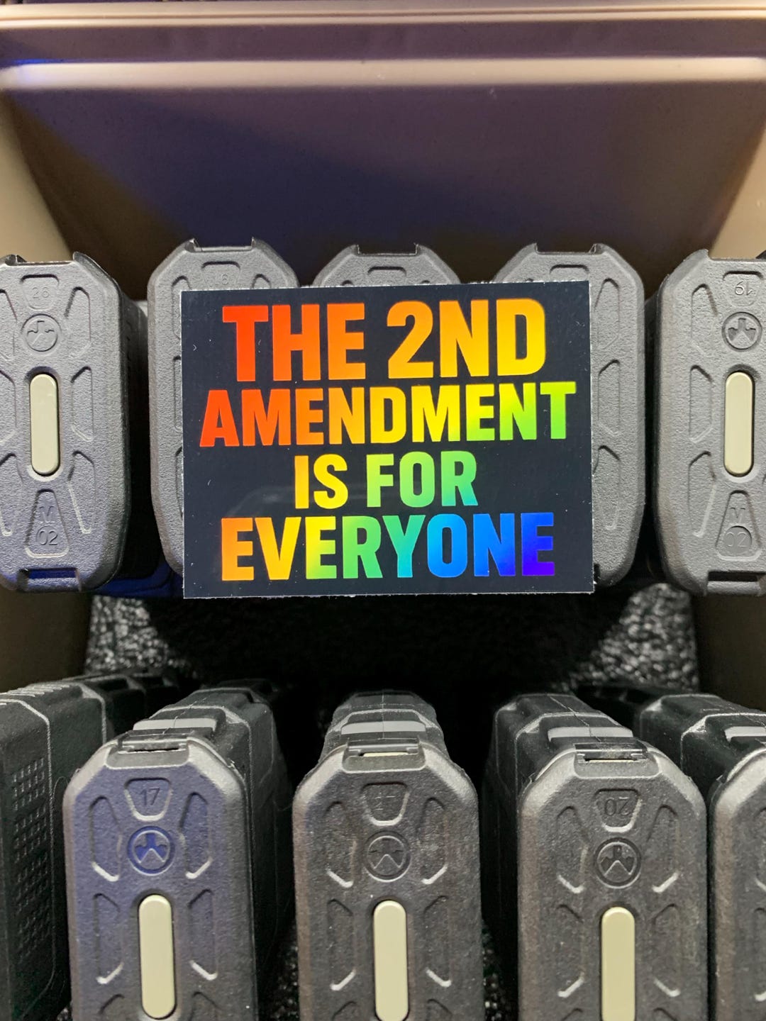 2nd Amendment Pride Sticker – Rainbow Self-defense LGBTQ Protest Decal ...