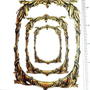 9 frame Paper Die cut, card supplies, scrapbooking, paper crafting, greeting cards, journaling, frame,