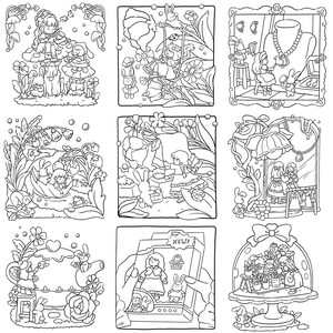 42 High Quality Coloring Pages With Mesmerize Relaxing Coloring Pages PDF Instant Download