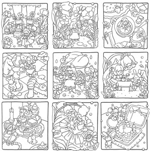 42 High Quality Coloring Pages With Mesmerize Relaxing Coloring Pages PDF Instant Download