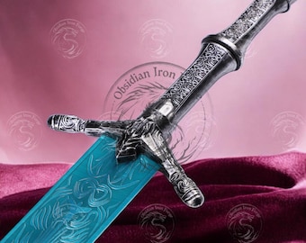 40" Moonlight Greatsword Replica – Full Metal Dark Souls Sword,Cosplay Prop, Gamer Gift