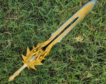 Réplica de la espada Olympus Blade de God of War hecha a mano: Espada Kratos de aluminio