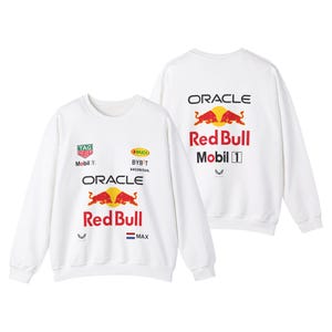 Formula 1 - Red Bull F1 Team Racing Unisex Sweatshirt - Max Verstappen 1 - Formula 1 Racing Gift - Motorsport Fan - GP Lover