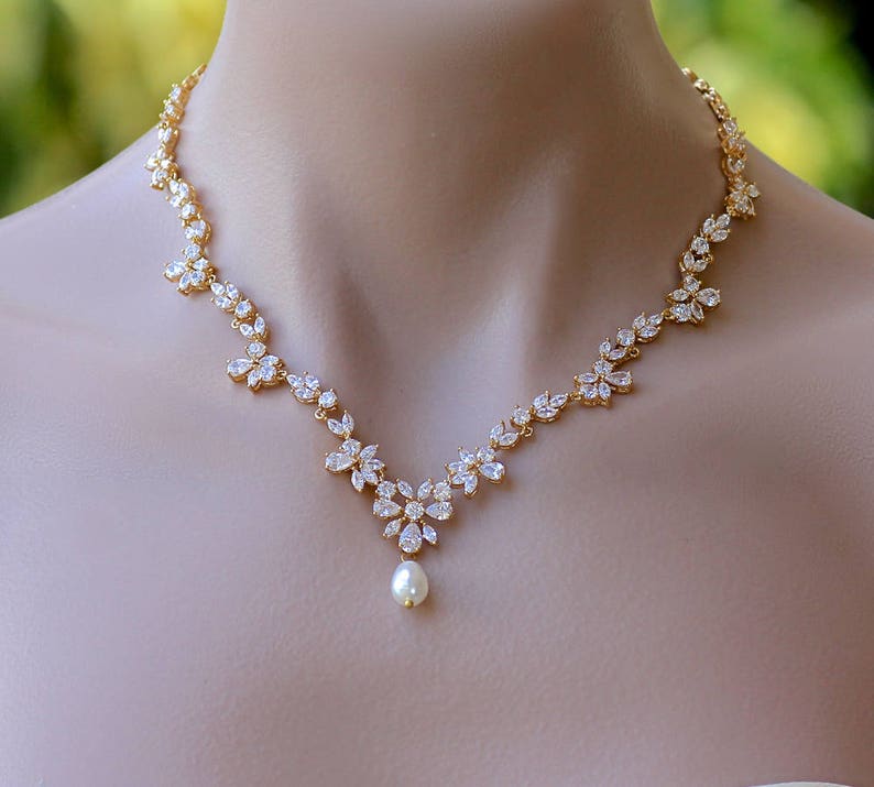 brautschmuck halskette