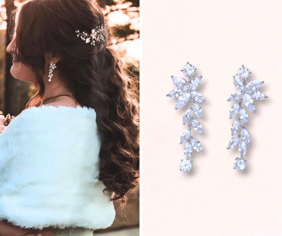 Orecchini da sposa | Acquista ora! - Bijou Brigitte
