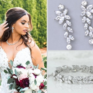 Bridal Jewelry Set, Wedding Jewelry SET, Bridal Jewelry Set,  CLEO-MAXIME