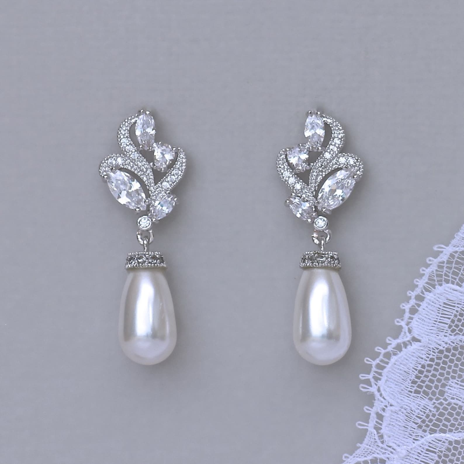 Bridal Embellished Jewellery Set - 6094