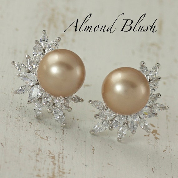 Pearl And Crystal Cluster Earrings 2024 | www.wsdodgeoil.com