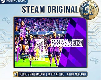 Football Manager 2024 Global | Steam | 0ffline Mode | PC/MAC Compatible | Read Description