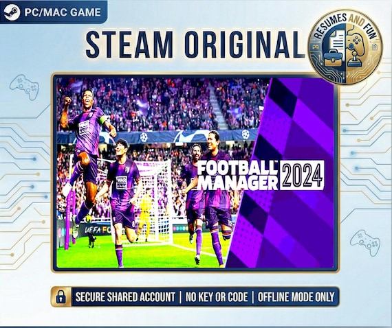 Football Manager 2024 Global | Steam | 0ffline Mode | PC/MAC Compatible | Read Description