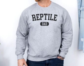 Sudadera para papá reptil, sudadera para amantes de los reptiles, regalo para dueños de reptiles, sudadera para papá, sudadera divertida de reptiles, sudadera de herpetología