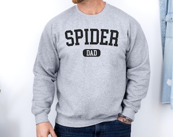 Spinnen Dad Sweatshirt, lustiges Papa Sweatshirt, Super Papa, Vatertagsgeschenk, Spinnen Liebhaber Papa Geschenk, Geschenk für Ehemann, Papa Geburtstagsgeschenk