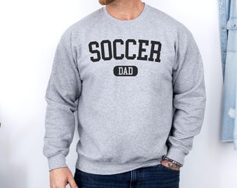 Felpa con scritta "Calciatore papà", regalo per papà calciatore, maglietta sportiva per papà, felpa divertente per papà, regalo per la festa del papà, maglietta fantastica per papà, regalo per lui