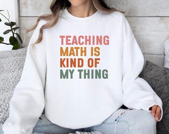 Mathe unterrichten ist eine Art Sweatshirt, Mathe-Lehrer-Sweatshirt, Schule-Sweatshirt, Lehrer-Geschenk, Mathe-Liebhaber-Sweatshirt, Lehrer