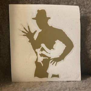 Freddy Krueger Vinyl Decal