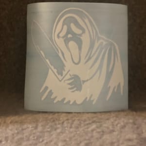 Ghostface Vinyl Decal