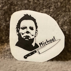 Custom Michael Myers Vinyl Decal