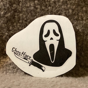 Custom Ghostface Vinyl Decal
