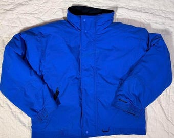 Vintage 80s Eddie Bauer Blue Goose Down Coat Small - Etsy
