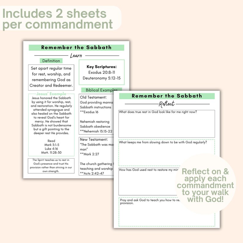 10 Commandments Bible Study, Ten Commandments Kids Bible Study Moses ...