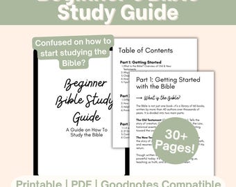 Guida allo studio biblico per principianti, Come studiare la Bibbia, Scheda di lavoro biblica per nuovi credenti, Quaderno di devozioni quotidiane per donne, Studio biblico digitale