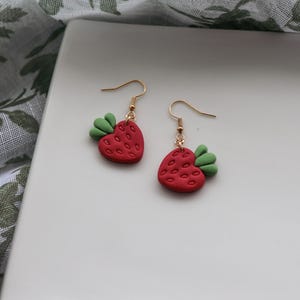 Strawberry Earrings