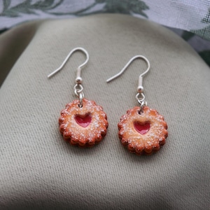 Polymer Clay Cookie Earrings