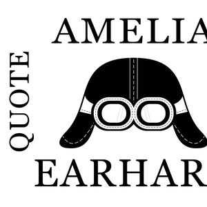 Amelia Ohrhart | Frau | A4 Poster | Sofortiger Download | Digitale Wandkunst | Druck | Pilot | weiblich | Lady Lindy | Atlantik | Pionier
