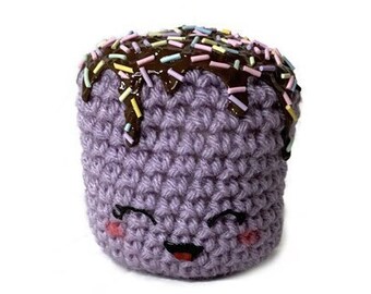 Peluche de malvavisco púrpura, peluche de malvavisco feliz, peluches lindos Kawaii, compañero de escritorio, rellenadores de medias para adolescentes, peluches para adultos