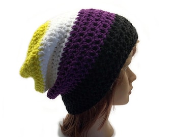 Non-Binary Pride Hat, Non-Binary Flag Hat, LGBT Pride Hat, LGBTQ gifts, Enby, Enby Pride, LGBT Accessories, lgbt hat, Slouchy Hat, lgbtq