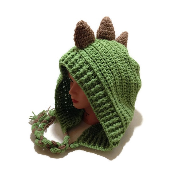 Green Dinosaur Hood, Festival Hoods, Dinosaur Cosplay, Dinosaur Hat, Kawaii Cosplay, Halloween Costumes, Gift for Teens, Valentines Gift