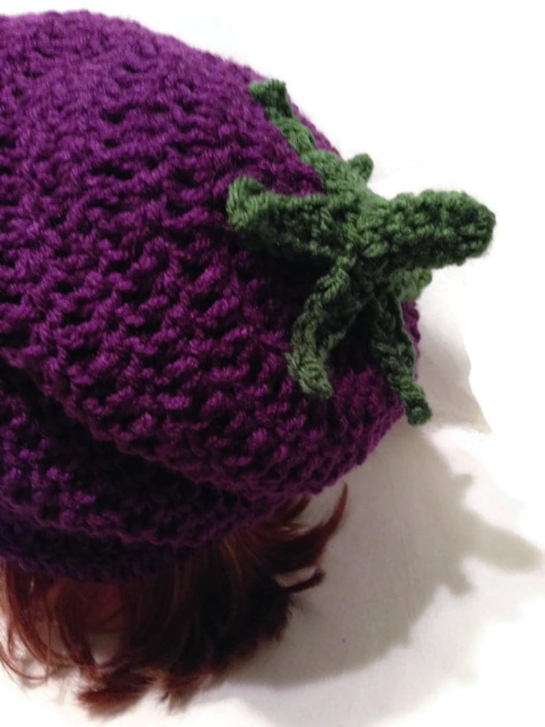 Eggplant Hat Eggplant Costume Halloween Hat Halloween Etsy