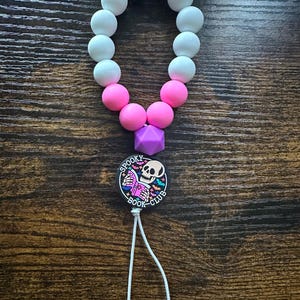 Beaded Wristlet: Page Turner, Keychain, Jumpdrive Holder