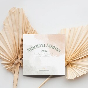 Cartes Mantra Mama - 40 affirmations imprimables pour l'accablement, la culpabilité, l'épuisement professionnel et plus | Imprimable calme pour les mamans | Deck sur la santé mentale
