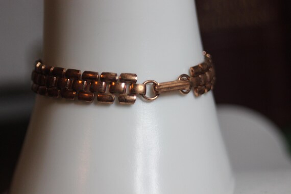 Chain Bracelet – Marked “Solid Copper” – AS-IS, w… - image 4