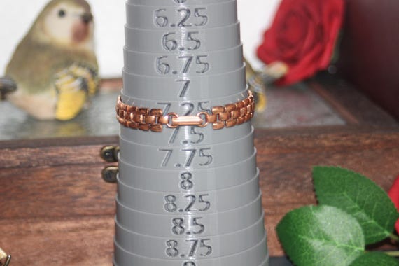 Chain Bracelet – Marked “Solid Copper” – AS-IS, w… - image 8