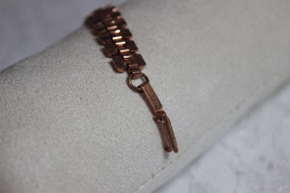 Chain Bracelet – Marked “Solid Copper” – AS-IS, w… - image 7