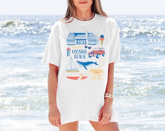 Willkommen bei Cousins Beach T-Shirt | Der Sommer verwandelte ich mich hübsch | TSITP