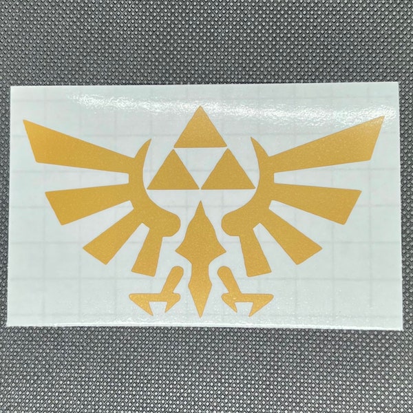 Legend of Zelda Winged Triforce Vinyl Sticker