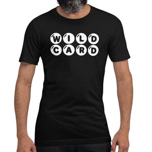T-shirt en coton unisexe Wild Card