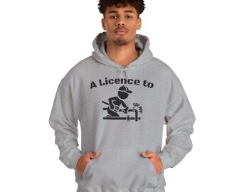 Custom Plumber Sweatshirt, Personalized Gift for Handyman, Ideal for Birthdays and Holidays, Comfortable Workwear, Funny Plumbing Hoodie