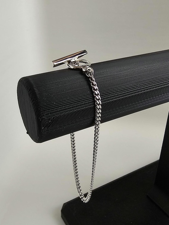 Sterling Silver Korean T-Bar Bracelet