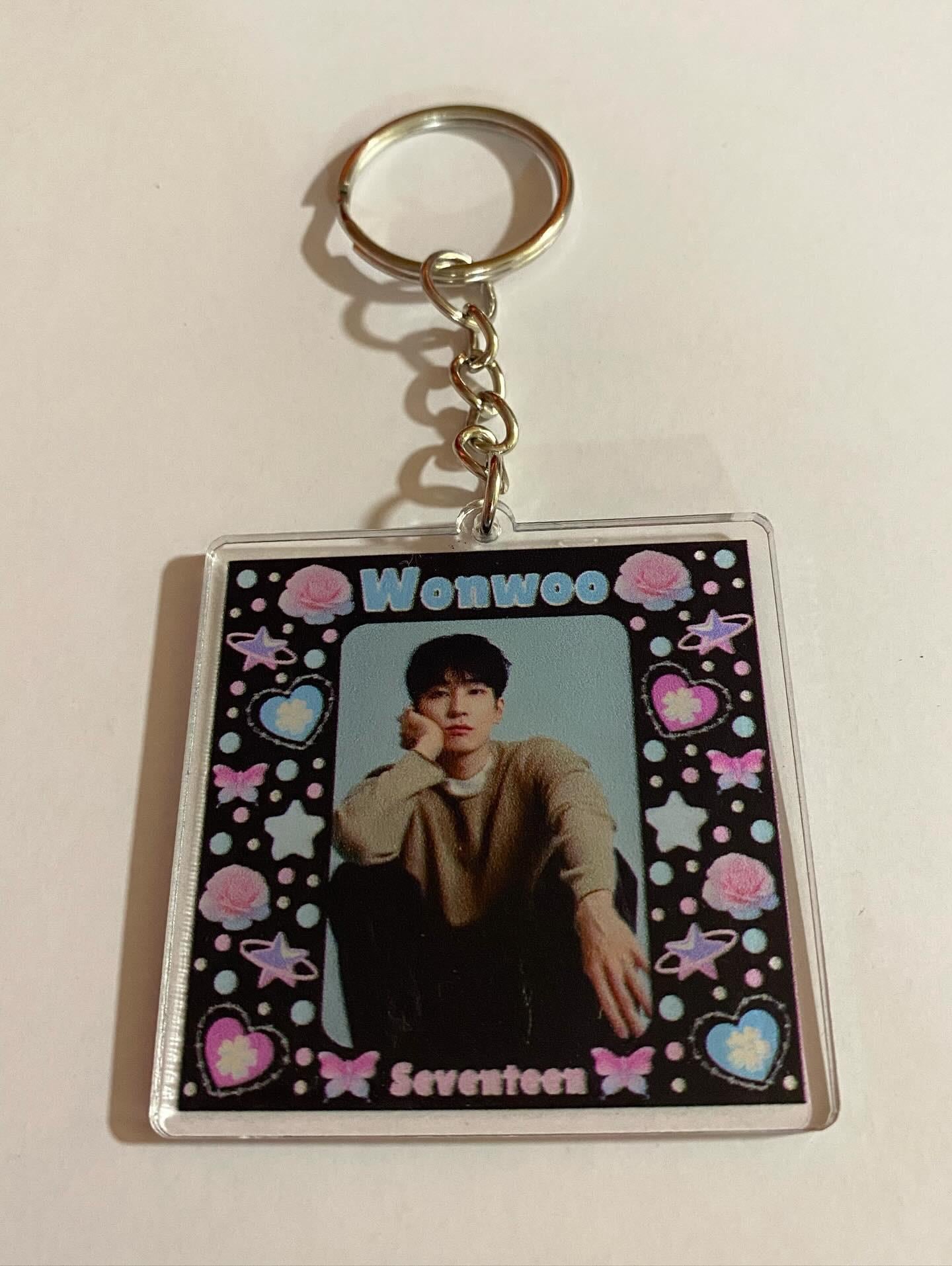 Wonwoo Keychain - Etsy